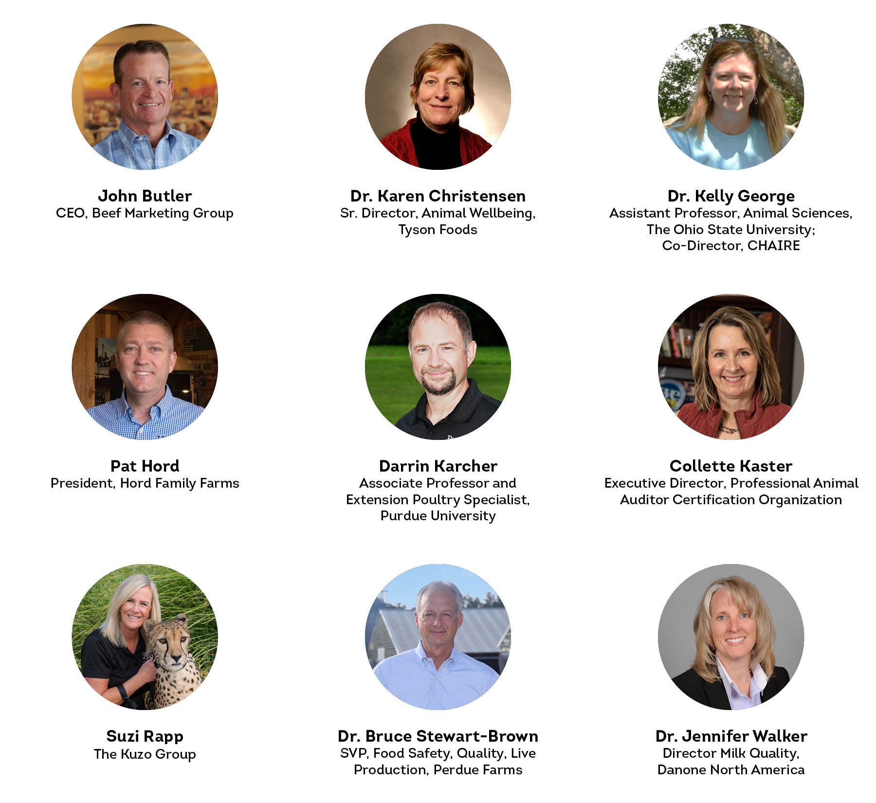 Images of Council Members