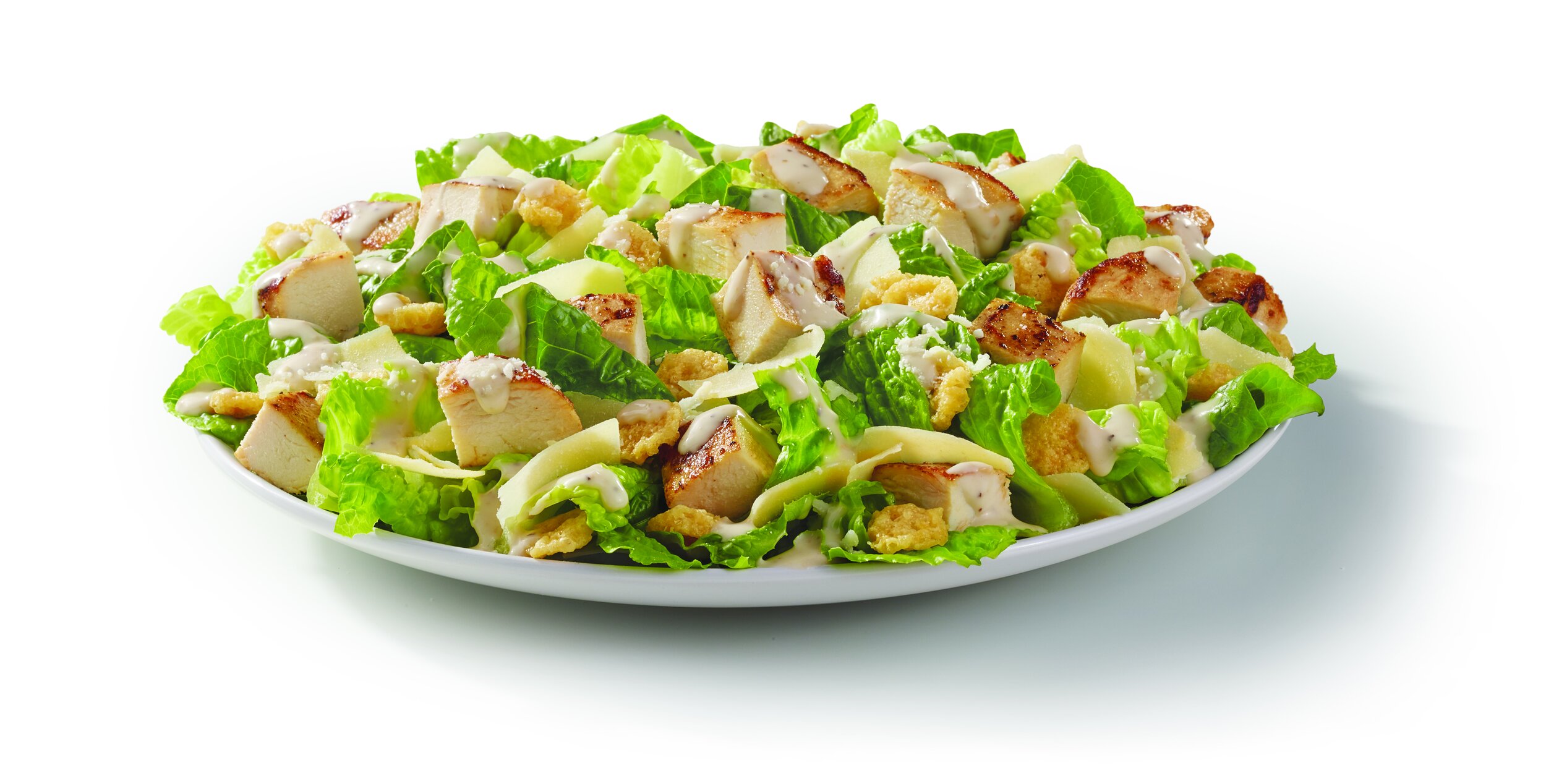 Parmesan Caesar Chicken Salad
